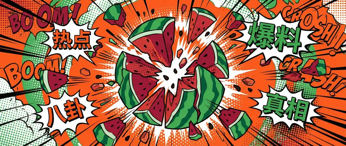 迅雷狗狗 今日头瓜爆炸漫画横幅